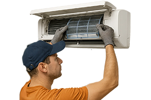 Servicios de mantenimientos para equipos de aire acondicionado para comercios, industrias y residencias.