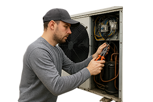 Servicios de reparaciones para equipos de aire acondicionado para comercios, industrias y residencias.