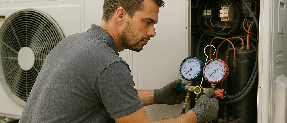 Servicios para equipos de aire acondicionado para comercios, industrias y residencias