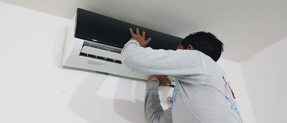 Servicios para equipos de aire acondicionado para comercios, industrias y residencias