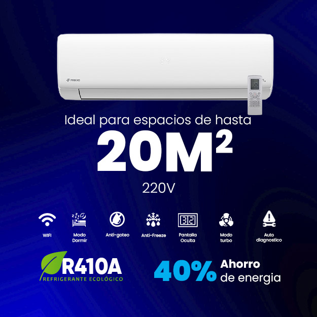 Equipo Minisplit de 12,000 BTUS Estandar 220V United Appliances